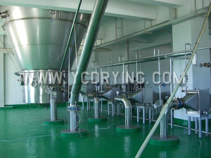 Plasma hemoglobin powder drying project